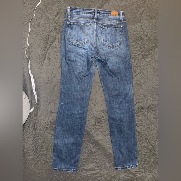 Judy Blue Women’s Size 7/28 Straight Leg Jeans Medium Wash Stretch Denim - Picture 8 of 8